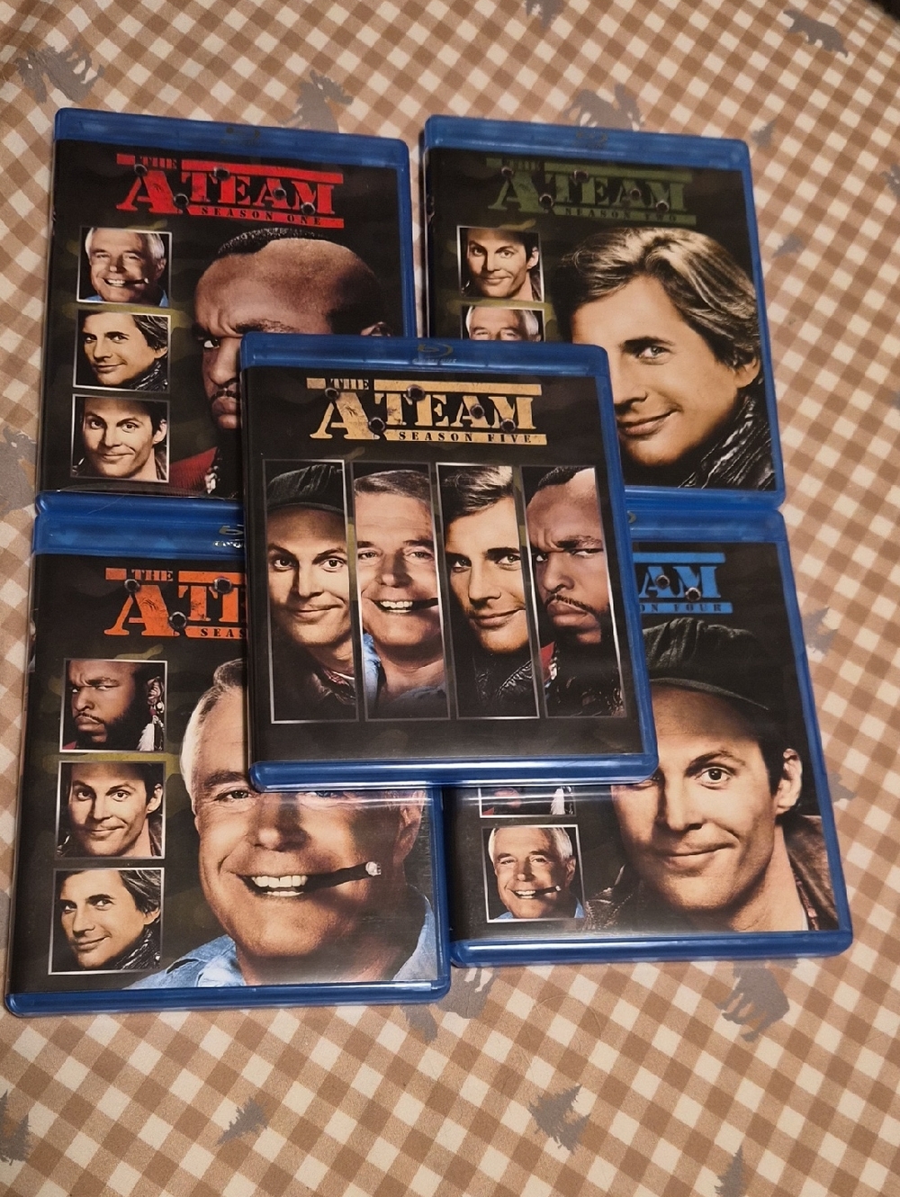 The A-Team Complete Seasons Blu-ray Set - Black Cover Art